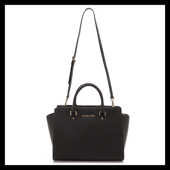 Michael Kors Selma Large Satchel 3D Floral Strap - Picture 5 of 13